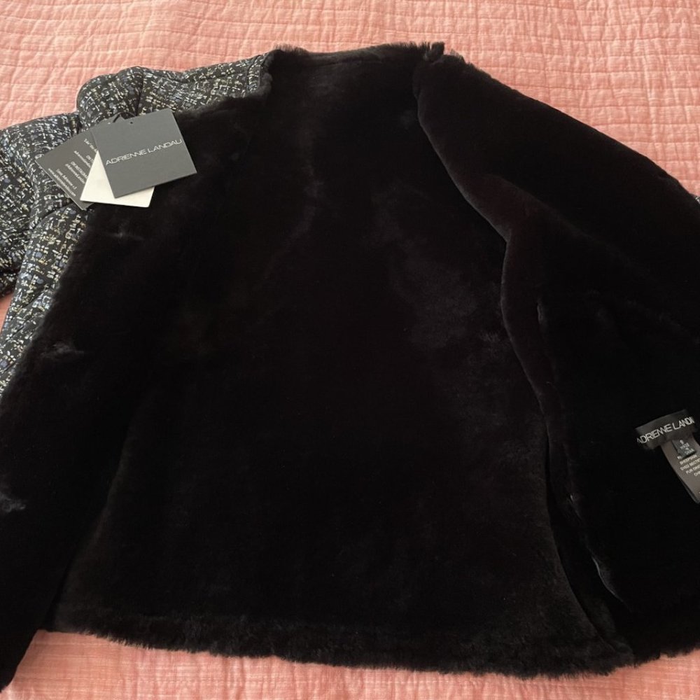 Shearling Printed Jacket with tag - Picture 4 of 6